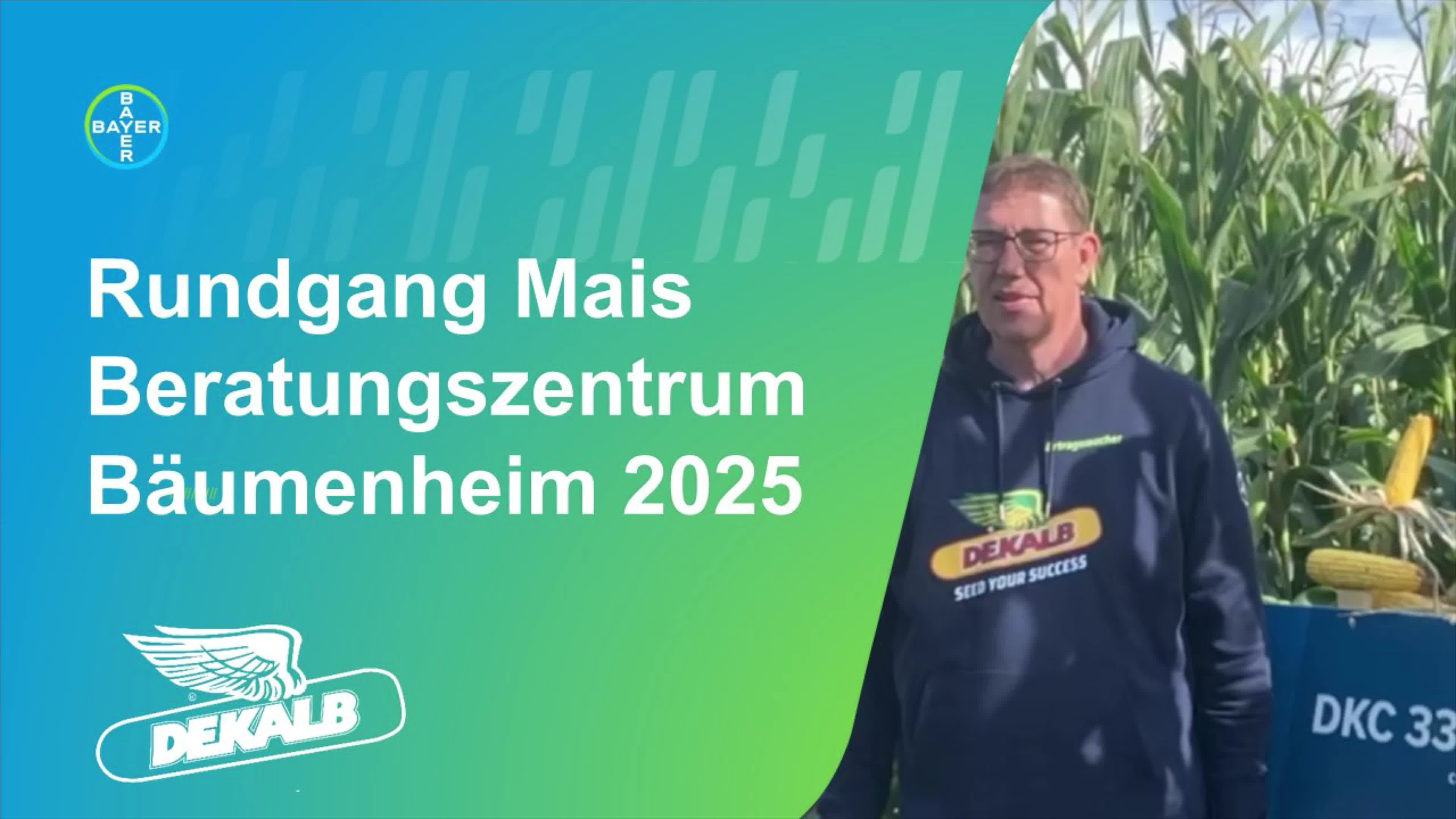 Mais-Demo Rundgang in Asbach-Bäumenheim