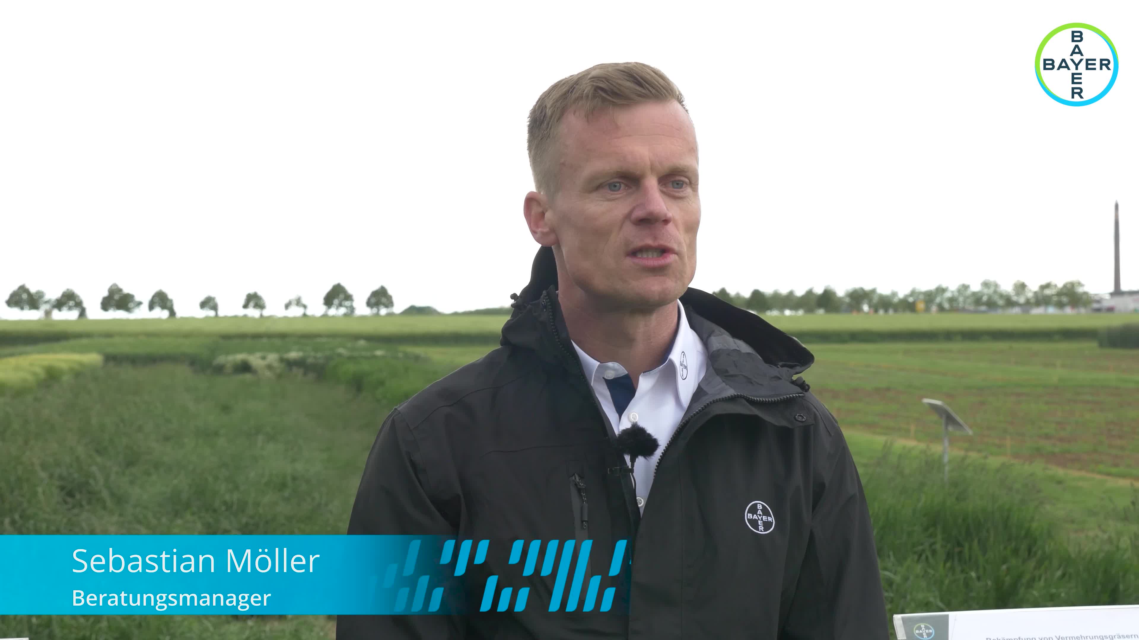 Standortreport Döbernitz - Herbizidstrategien für das Frühjahr an einem Gräserstreifen demonstriert